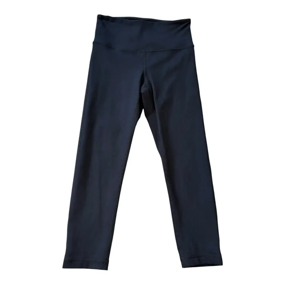 NWOT Zella Women's‎ High-Waisted Crop Leggings Black XS Yoga Running Activewear